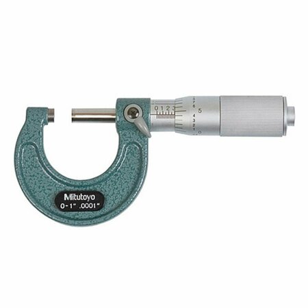 BEAUTYBLADE 0-1 in. Range Micrometer with 0.0001 in. Grad-Friction Thimble BE3729139